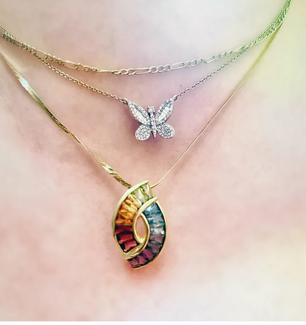 SOLD! RARE H.Stern Rainbow Collection Pendant