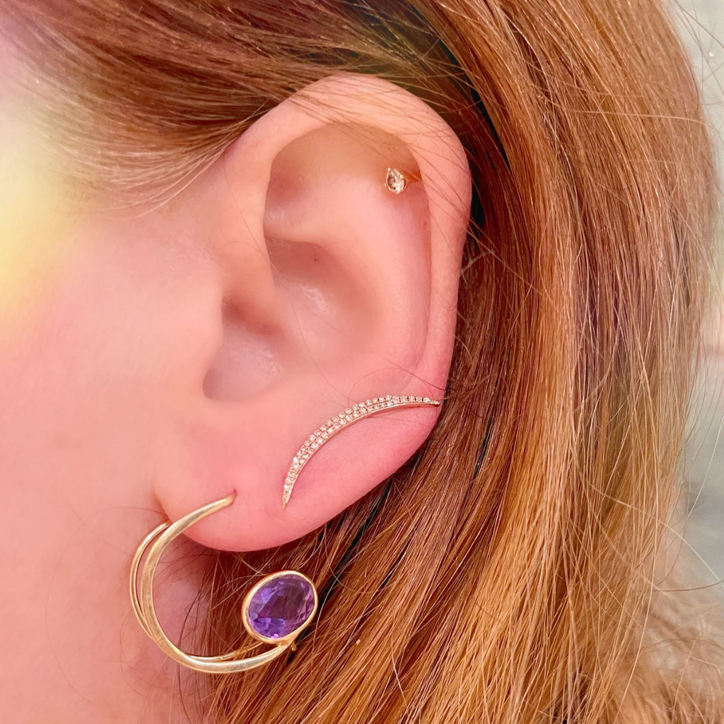 vintage 14k gold trendy estate jewelry 