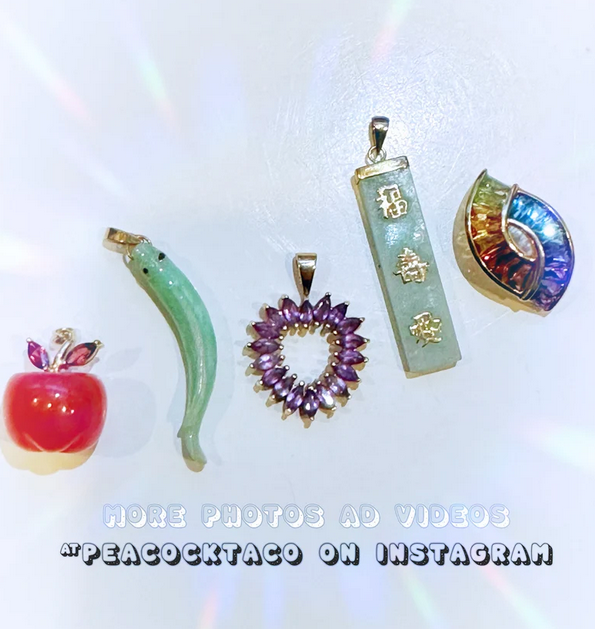 SOLD! RARE H.Stern Rainbow Collection Pendant – peacocktaco