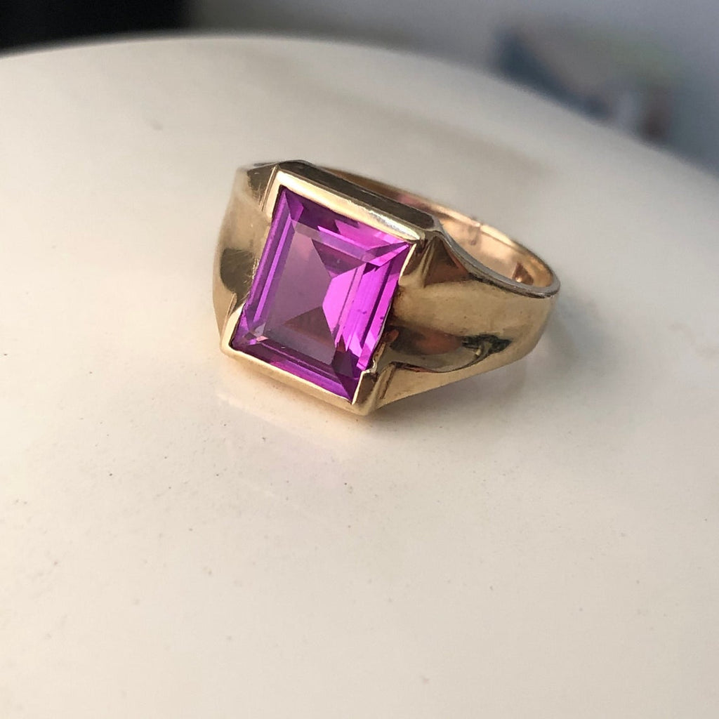 SOLD! Pink Sapphire Ring