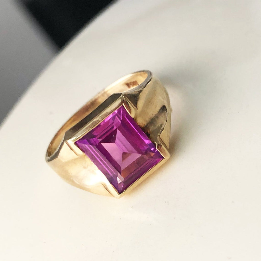 SOLD! Pink Sapphire Ring