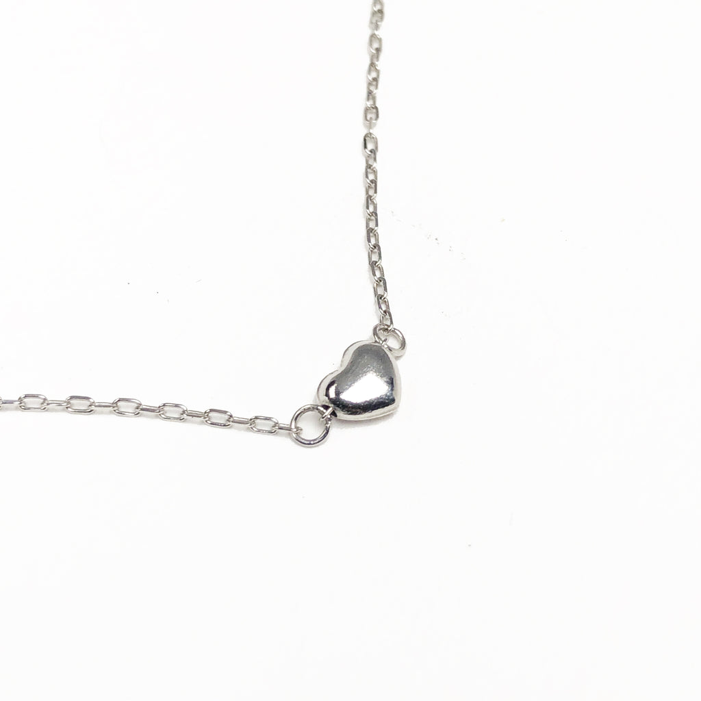 SOLD Puffy Heart Anklet